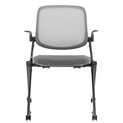 Посетителски стол AGNO - тъмносив