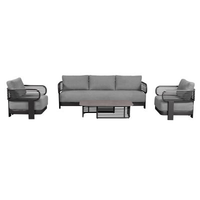 Комплект сив цвят