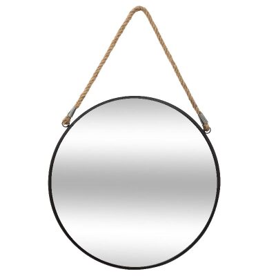 Огледало черен метал