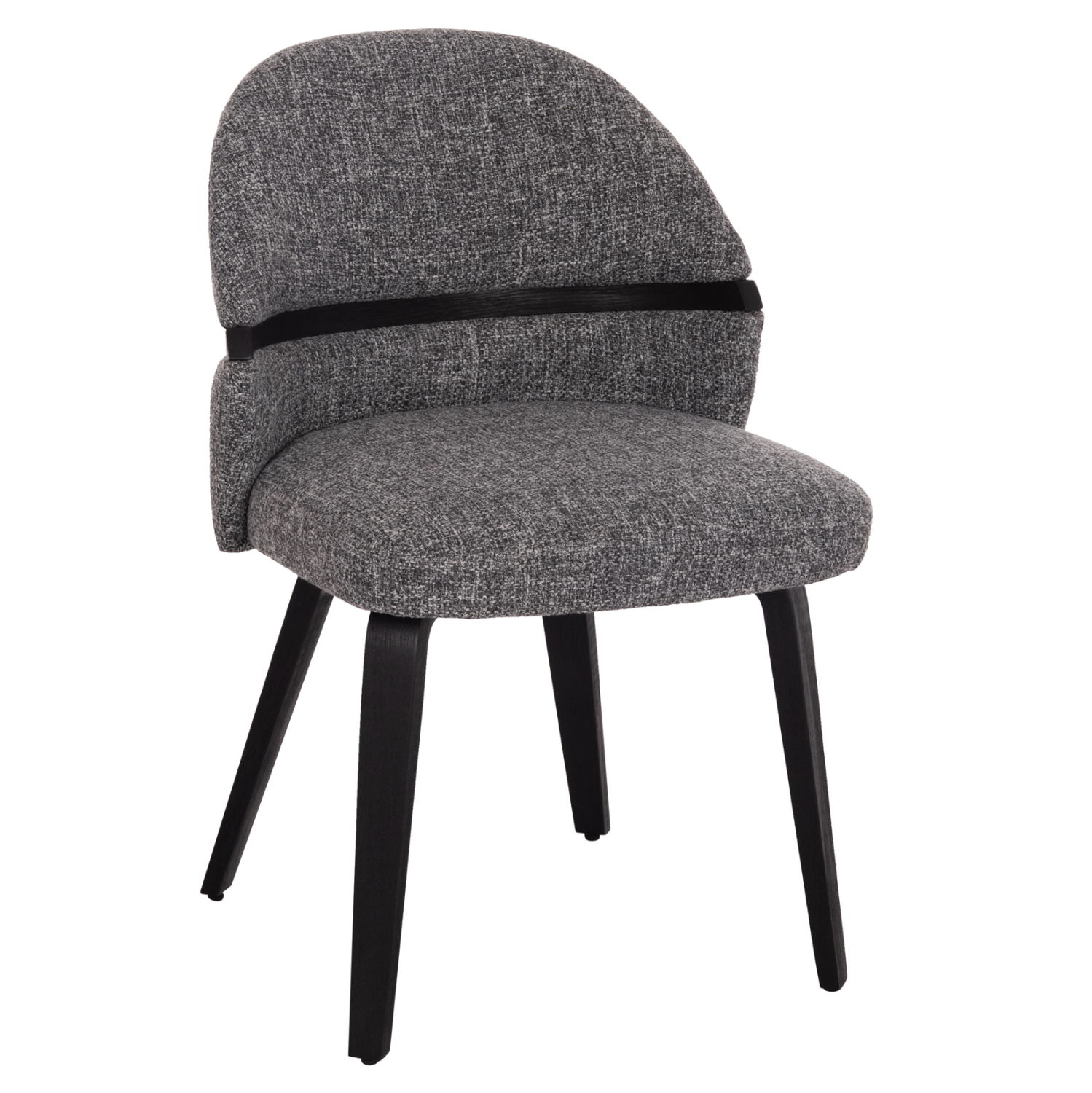 Стол цвят черен-сив