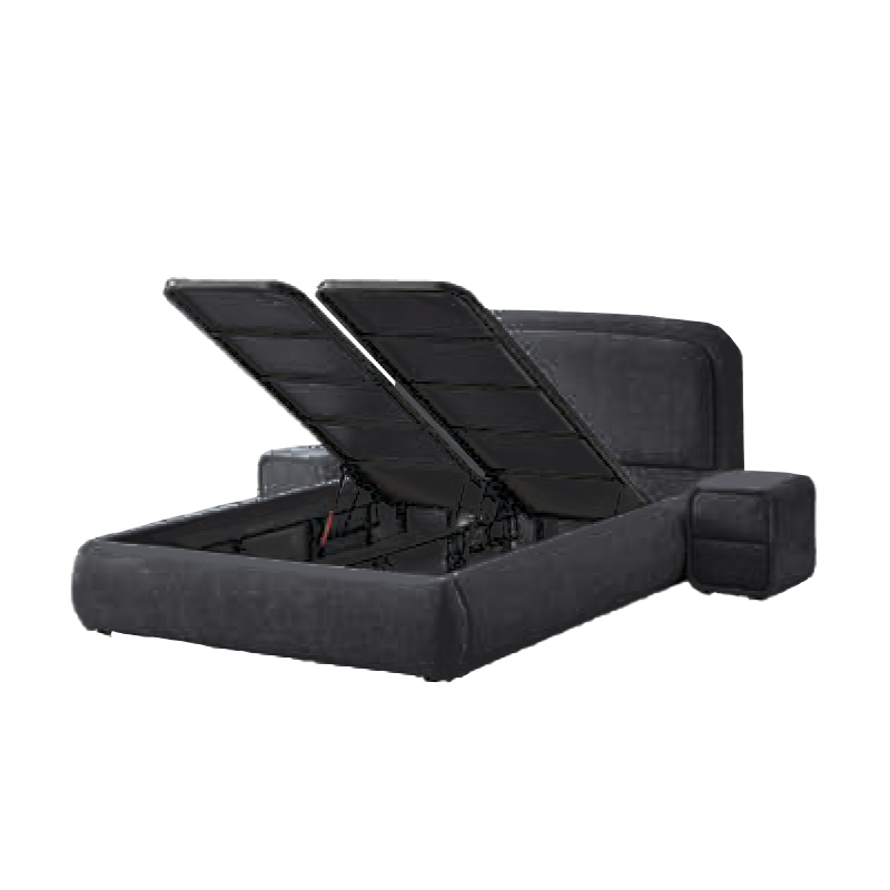Тапицирана спалня с матрак NOVA 180 x 200 – антрацит 18