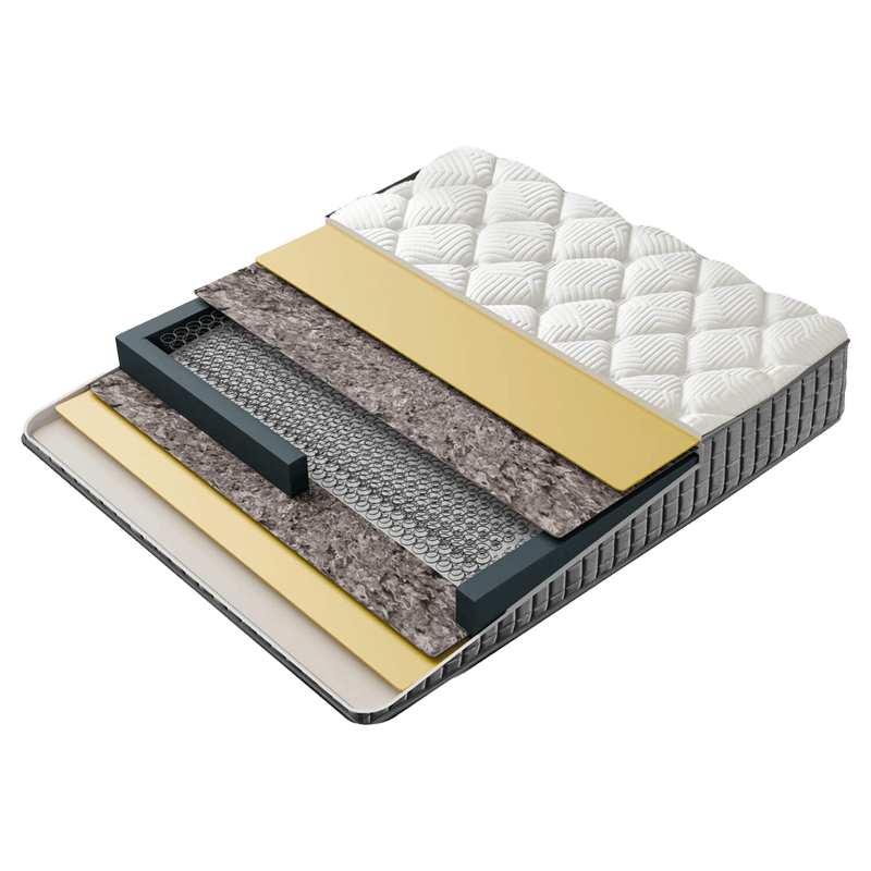 Тапицирана спалня с матрак PERRY LUX 160 x 200 – крем 01