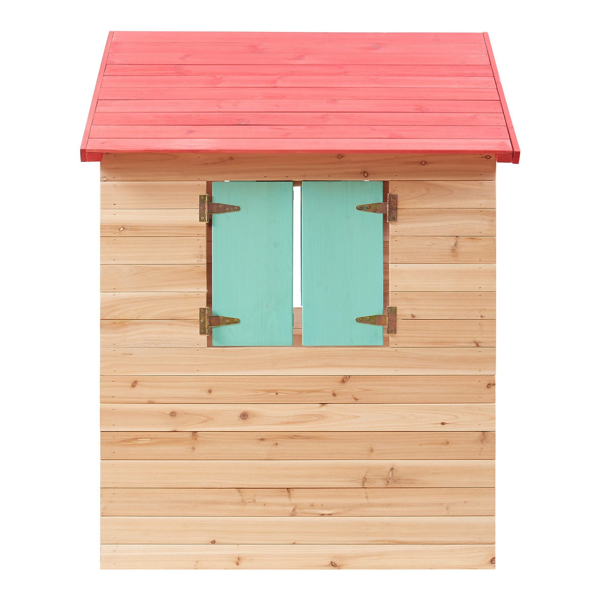 Детска дървена къщичка за игра на открито GINGER HOME – за двор и градина