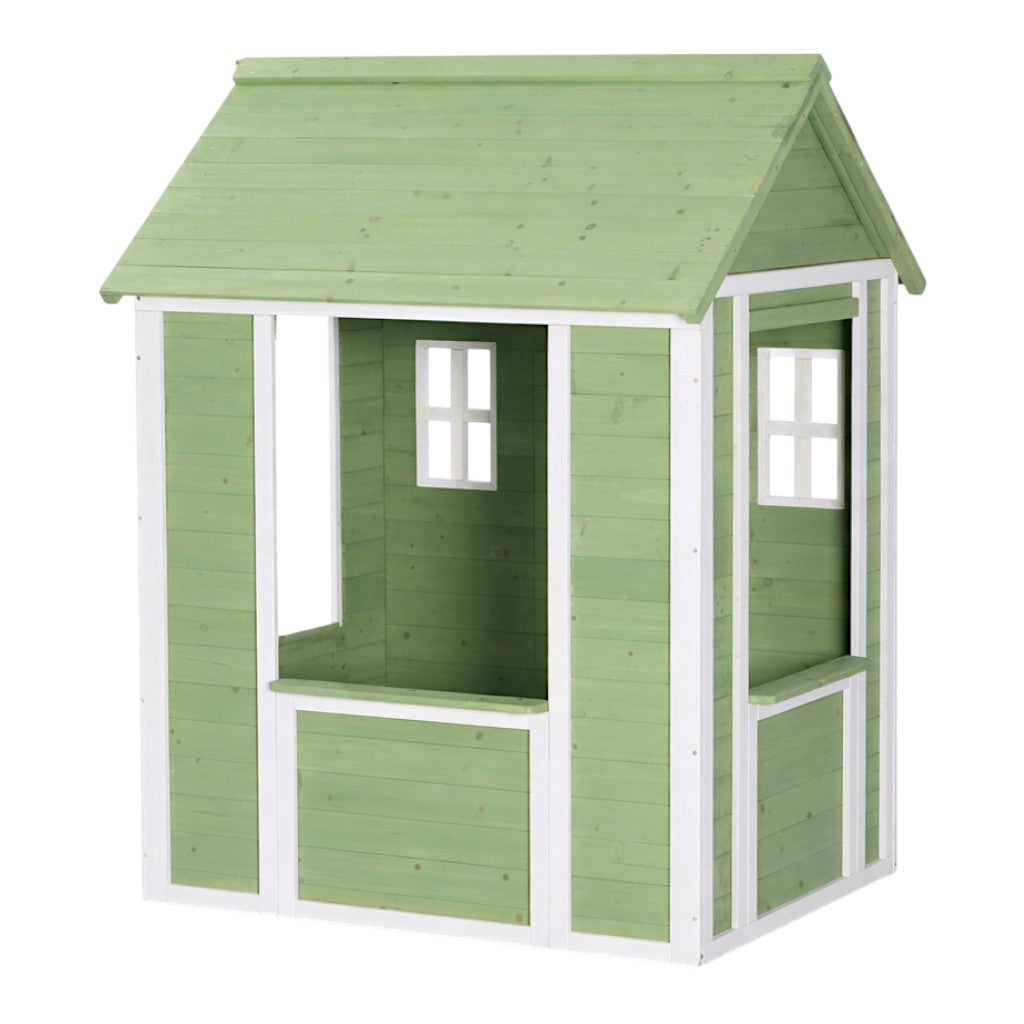Детска Дървена Къщичка за Игра на Открито GINGER HOME – Градинска Къща за Деца