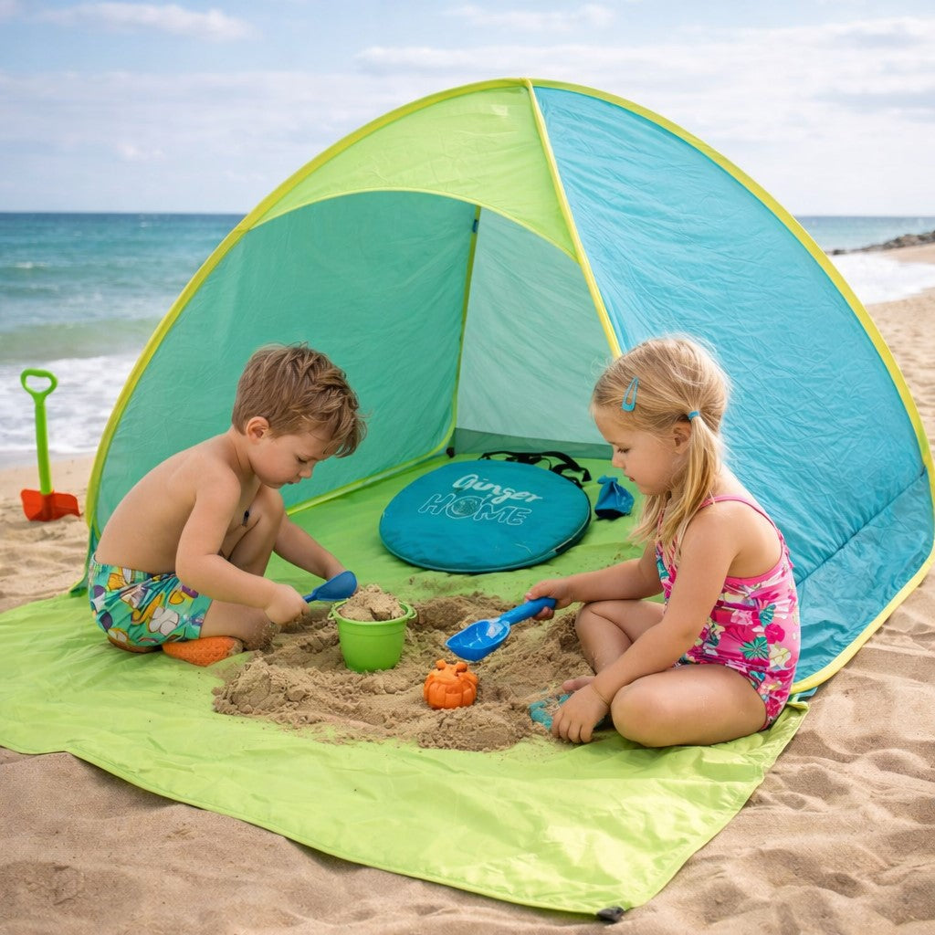 Детска Pop-Up Палатка GINGER HOME с UV Защита 50+ – Лека