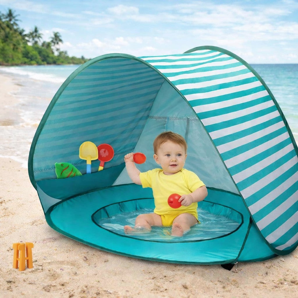 Детска Pop-Up палатка за игра GINGER HOME с UV защита 50+ – лека и сгъваема