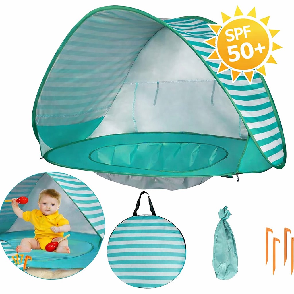 Детска Pop-Up палатка за игра GINGER HOME с UV защита 50+ – лека и сгъваема