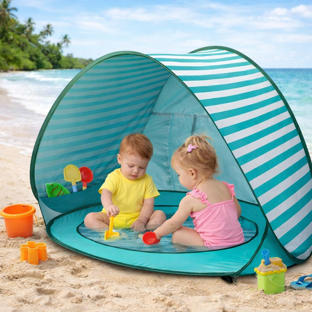 Детска Pop-Up палатка за игра GINGER HOME с UV защита 50+ – лека и сгъваема