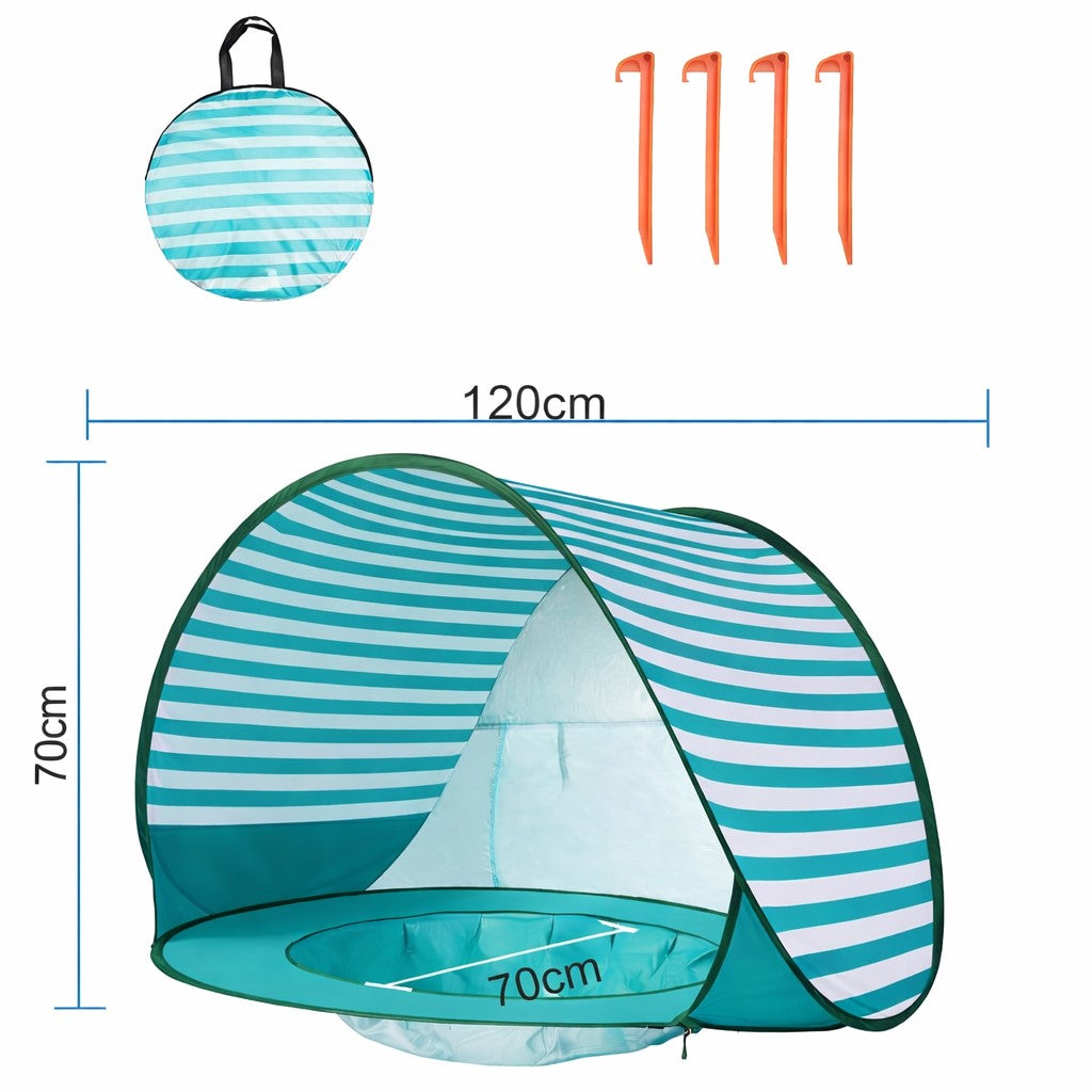 Детска Pop-Up палатка за игра GINGER HOME с UV защита 50+ – лека и сгъваема