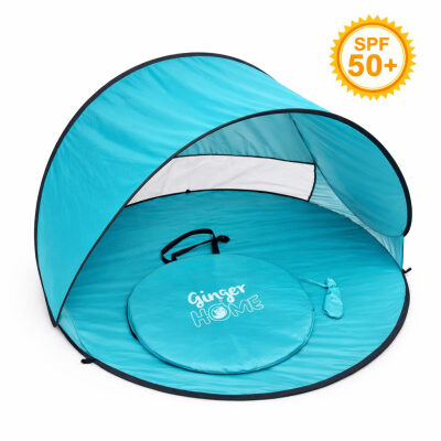 Детска Pop-Up Палатка за Игра GINGER HOME с UV Защита 50+ – Кръгла
