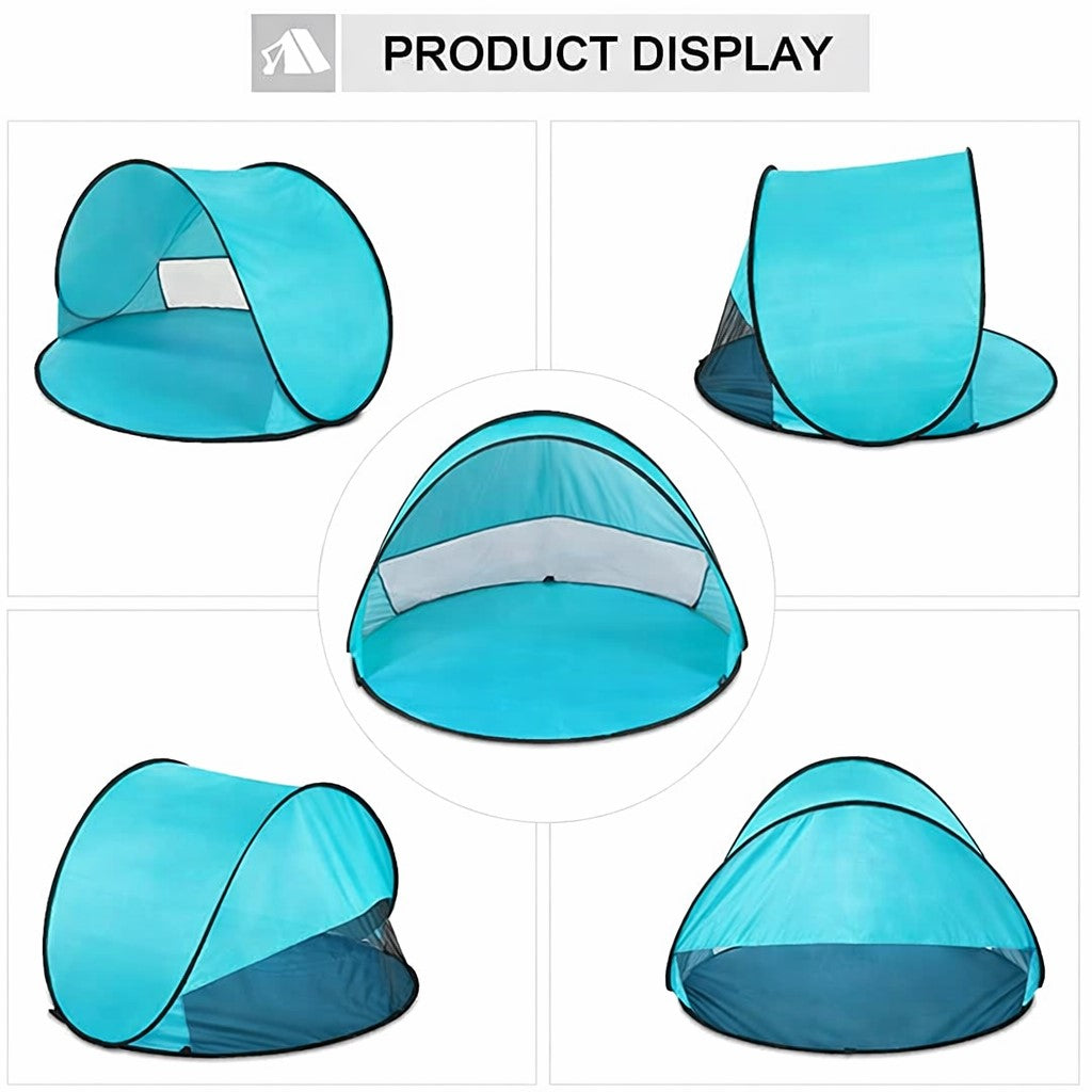 Детска Pop-Up Палатка за Игра GINGER HOME с UV Защита 50+ – Кръгла