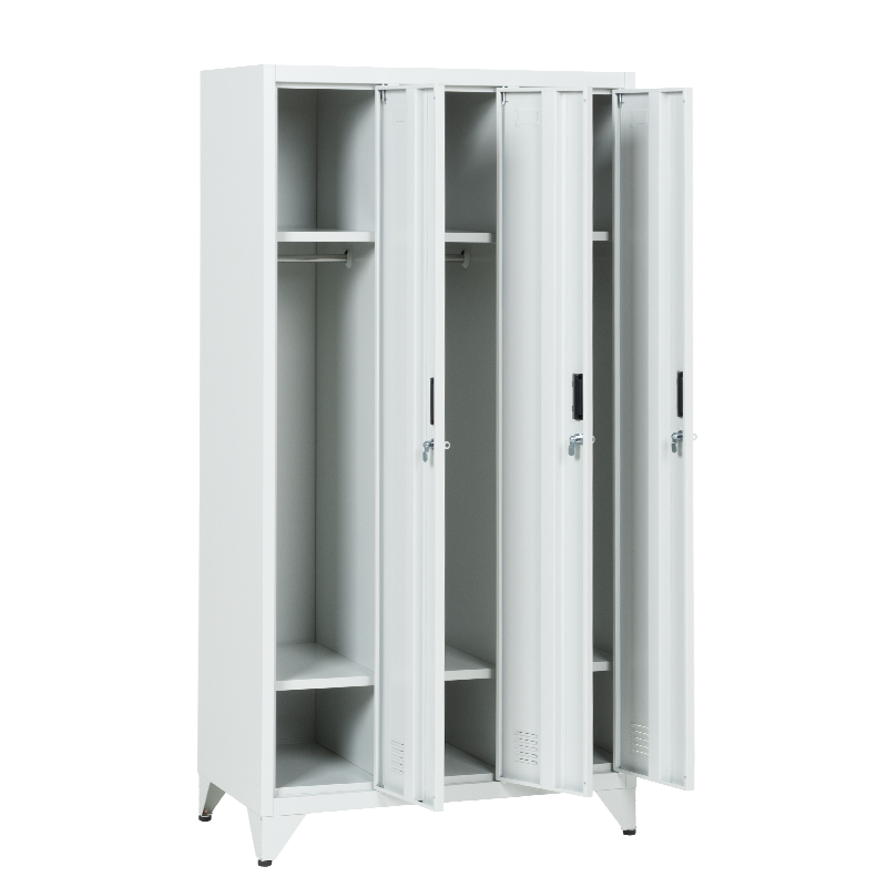 Метален шкаф Carmen CR-1295 J – сив