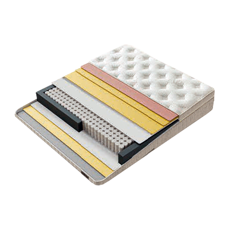 Тапицирана спалня с матрак MINI PUZZLE 160 х 200 – бежов 04