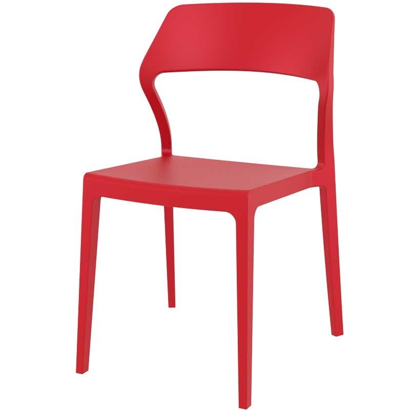 Пластмасов градински стол 52/56/83см-  полипропилен с фибро стъкло