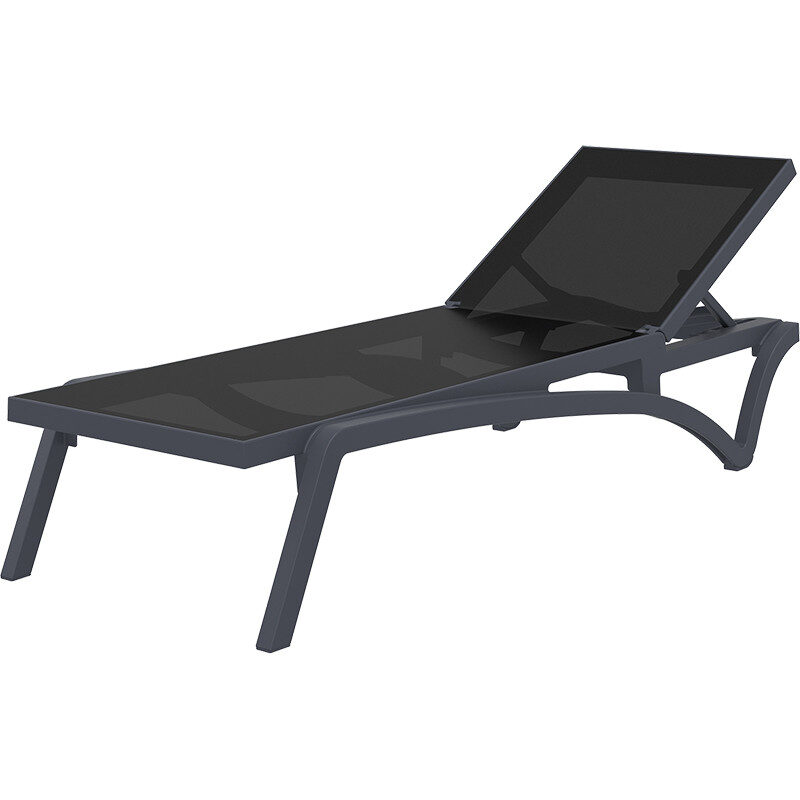 Шезлонг 193/68/35 – полипропилен с фибро стъкло и мрежа