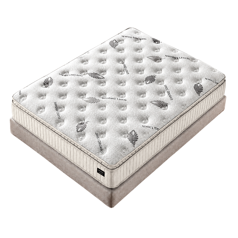 Тапицирана спалня с матрак HERMES 160 x 200 – слонова кост AN